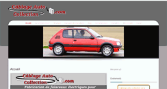 Desktop Screenshot of cablageautocollection.com